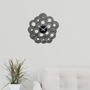 Stylish Rings 3D Wall Clock  L (24×24)