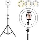 10 INCH RING LIGHT WITH TRIPOD STAND
