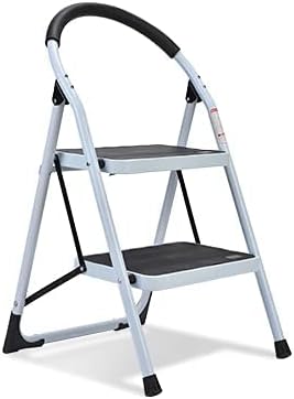 2 Step Ladder White / Black