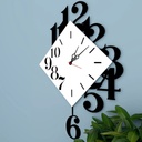 New Design of Diamond shape Big Wall Clock
