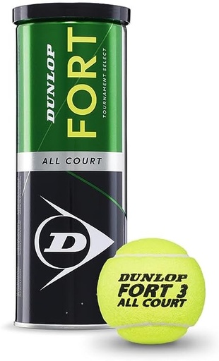 [PZDER732] DUNLOP FORT TENNIS BALL(3PCS)