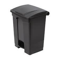 GARBAGE CAN 65 LTR WITH PADDLE