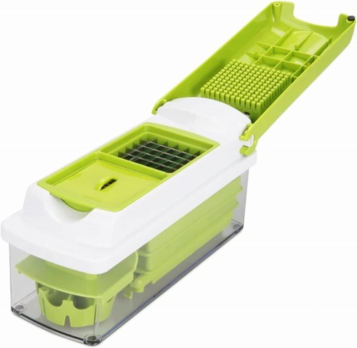 [PZDEL304] Generic Fruit And Vegetable Slicer Green/White/Clear
