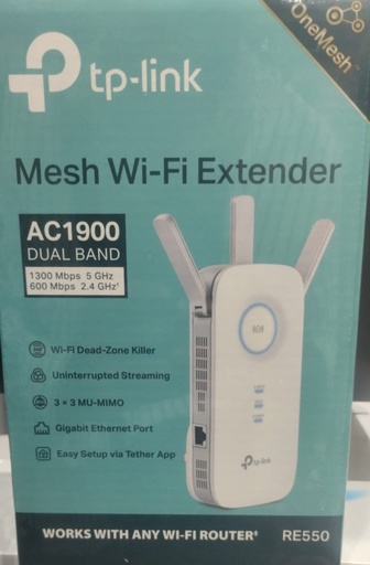 TP LINK MESH WIFI EXTENDER AC 1900 DUAL BAND