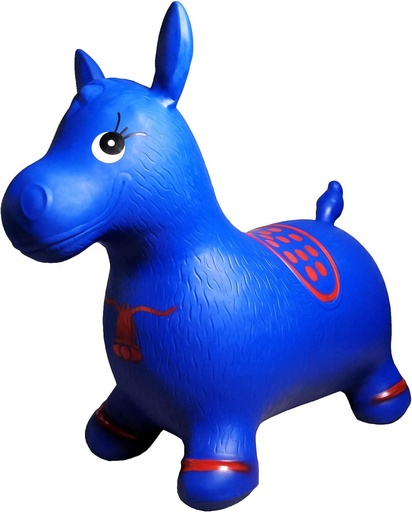 INFLATABLE HORSE TOY / SITTING ANIMAL WITH PUMP
