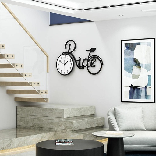 Premium Home Wall Clock (Big Cycle)Size: (36×24)