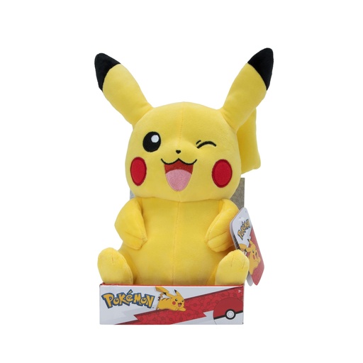 Pokemon Plush 12-Inch - Pikachu Carton