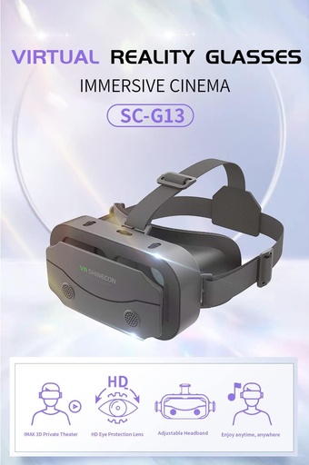 VR Headset With Remote Controller Virtual Reality Headset