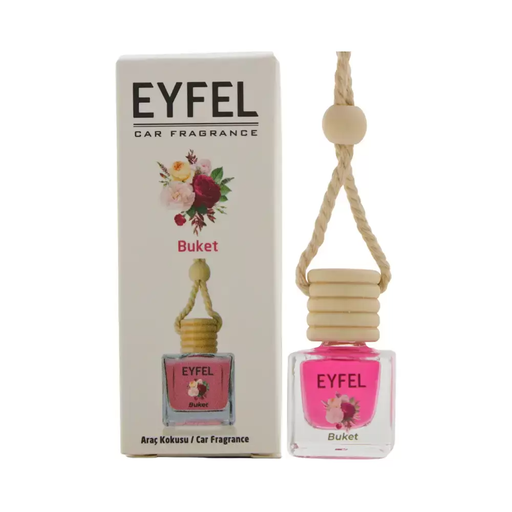 Eyfel Car Air Freshner with Bouquet Fragrance for a long lasting Fragrance for your Car- 10ml