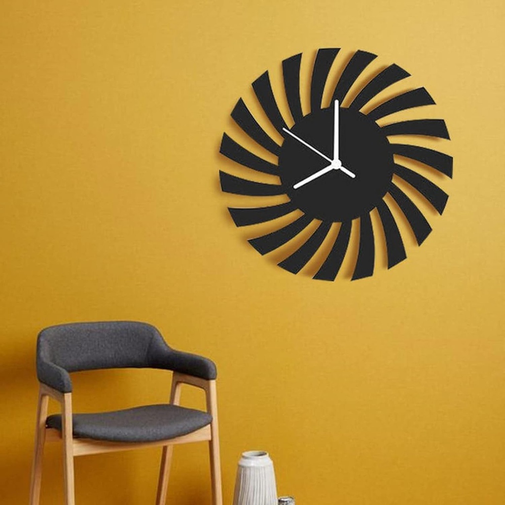 Spin Wheel 3D Wall Clock M (18×18)