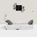 Square Boxes 3D Wall Clock M (18×18)