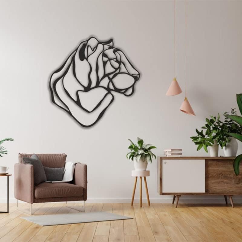 Tiger Decor Wall Art L (24×24)