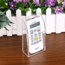 Wall Mount Remote Control Holder Clear