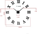 DIY Wall Clock Silent Roman Modern Art Wall Clock