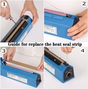 Impulse Heat Sealer Manual Bags Sealing
