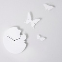 Butterflies Acrylic Wall Clock(Medium)