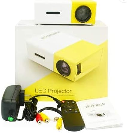 LED PROJECTOR YG300 YELLOW & WHITE