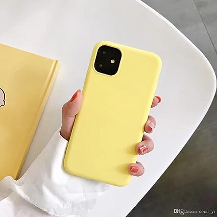 IPHONE 11 PRO SILICONE CASE YELLOW