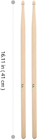 DRUMS STICK WOODEN(RAFIQ