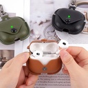 AIR PODS PRO LEATHER CASE BROWN