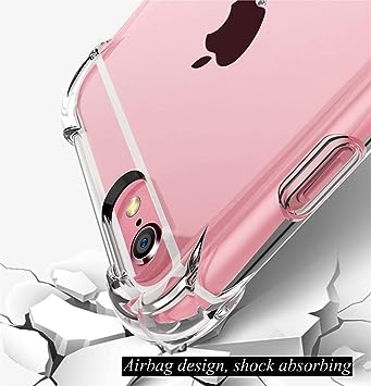 iPhone 7/8 Case Shockproof Clear TPU