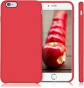 IPHONE 6S PLUS Silicone COVER RED