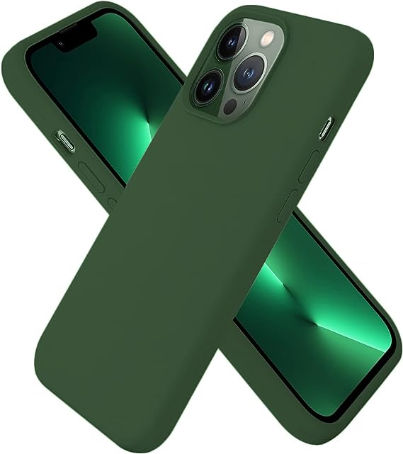 IPHONE 12 PRO MAX SILICONE COVER GREEN
