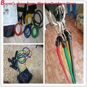 BOXING PULL 11pcs/set Latex Tubing Expanders Exercise Tubes Strength Resistance Bands Pull Rope