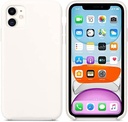 iPhone 11 SILICONE CASE WHITE