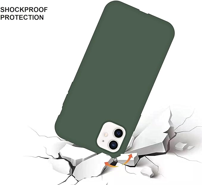 IPHONE 11 SILICONE CASE GREEN
