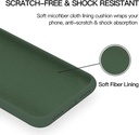 IPHONE 11 SILICONE CASE GREEN