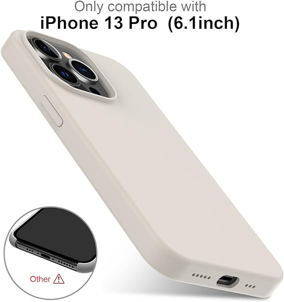 IPHONE 13 PRO SILICONE CASE GREY