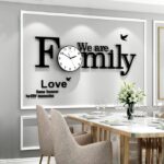 WE ARE FAMILY CLOCK