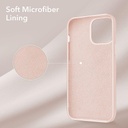 IPHONE 12/12 PRO SILICONE CASE SAND PINK