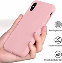 IPHONE X/XS SILICONE CASE PINK