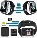 A1 Bluetooth Smart Watch Sport Pedometer With SIM Camera Smartwatch for Android (black)