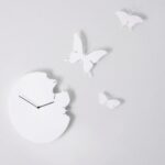 Creative living room butterfly wall clock