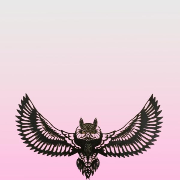 Flying Owl Wall Decor (S)