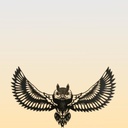 Flying Owl Wall Decor (L)