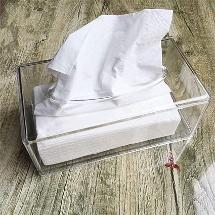 ACRYLIC TISSUE BOX