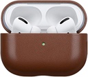 AirPods Pro 2 Leather Case Protective Cover, Shockproof Shf Hard Case (Not for AirPods Pro 1st Gen) - Brown