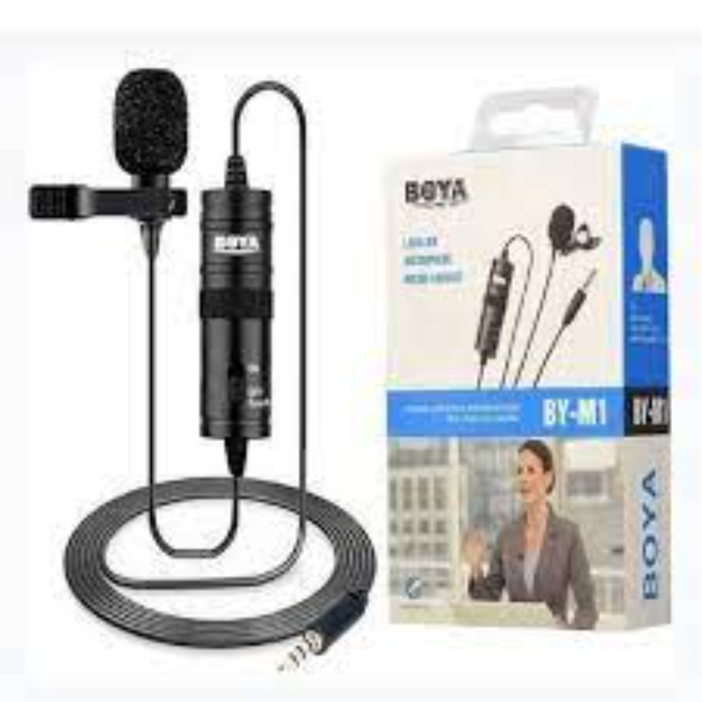 BOYA BY-M1S Professional Lavalier Lapel Microphone