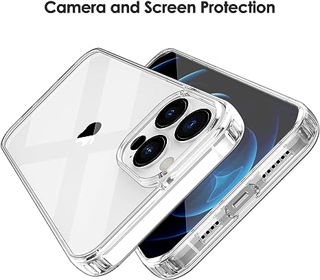 Bumper Clear Case Compatible for I-phone 13 Pro Max, CLEAR COVER