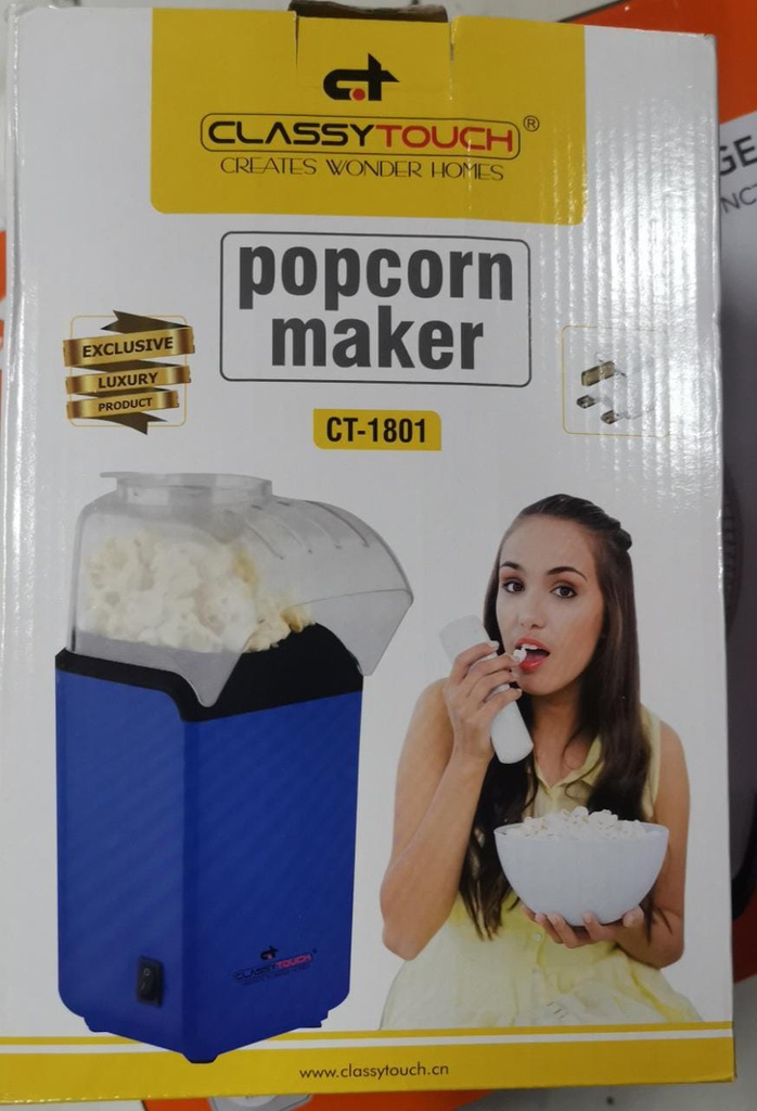 CLASSY TOUCH POPCORN MAKER CT18019(12.7 x 26.7 x 19.1 cm)(1