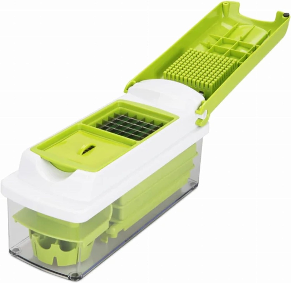 Generic Fruit And Vegetable Slicer Green/White/Clear