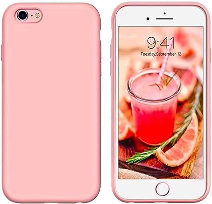 IPHONE 6S SILICONE CASE SAND PINK