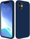 Iphone 12 &12 Pro SILICONE Dark Blue