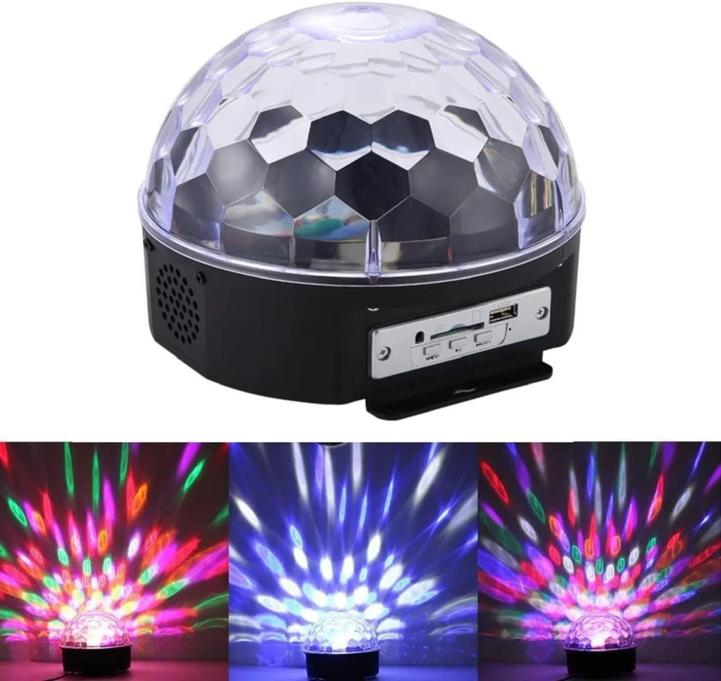 LED Crystal Music Ball  Party Show Club Projector
