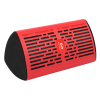 Miccell Multimedia Wireless Portable Bluetooth Speaker With Rechargeable Battery Red