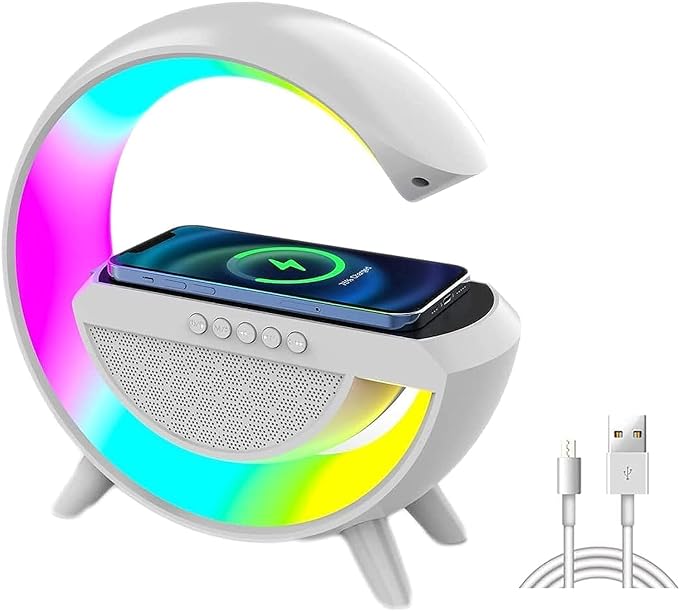 RGB Atmosphere Lamp,Color Changing Wireless Charger